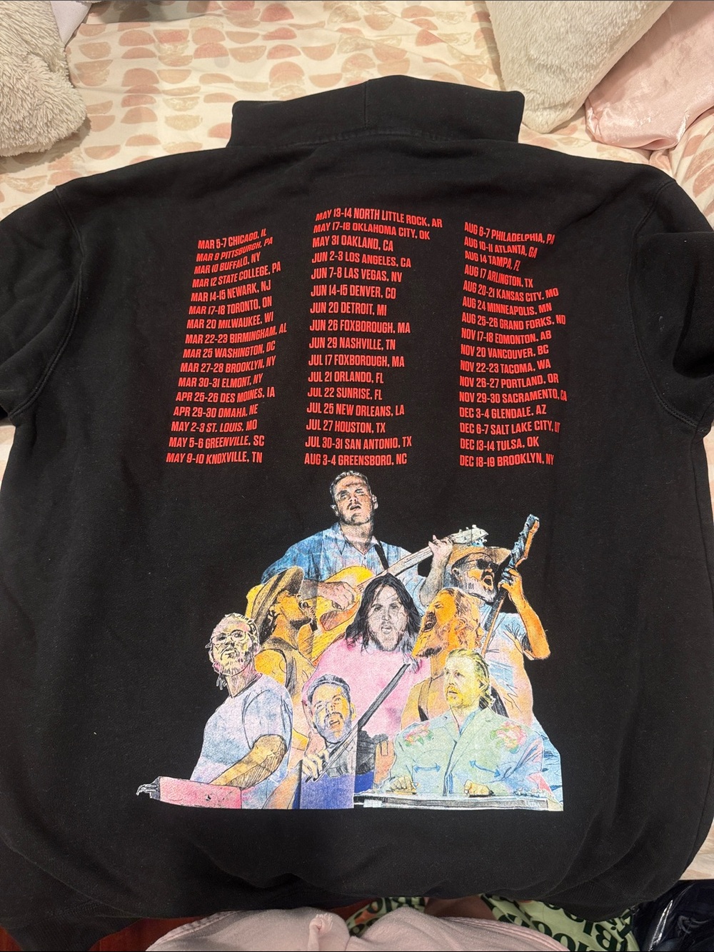 Zach Bryan Quittin Time Tour Hoodie